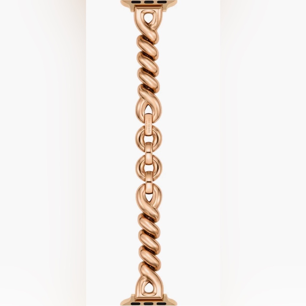 Kate Spade Rose Gold twist 16mm stainless steel watchband for Apple